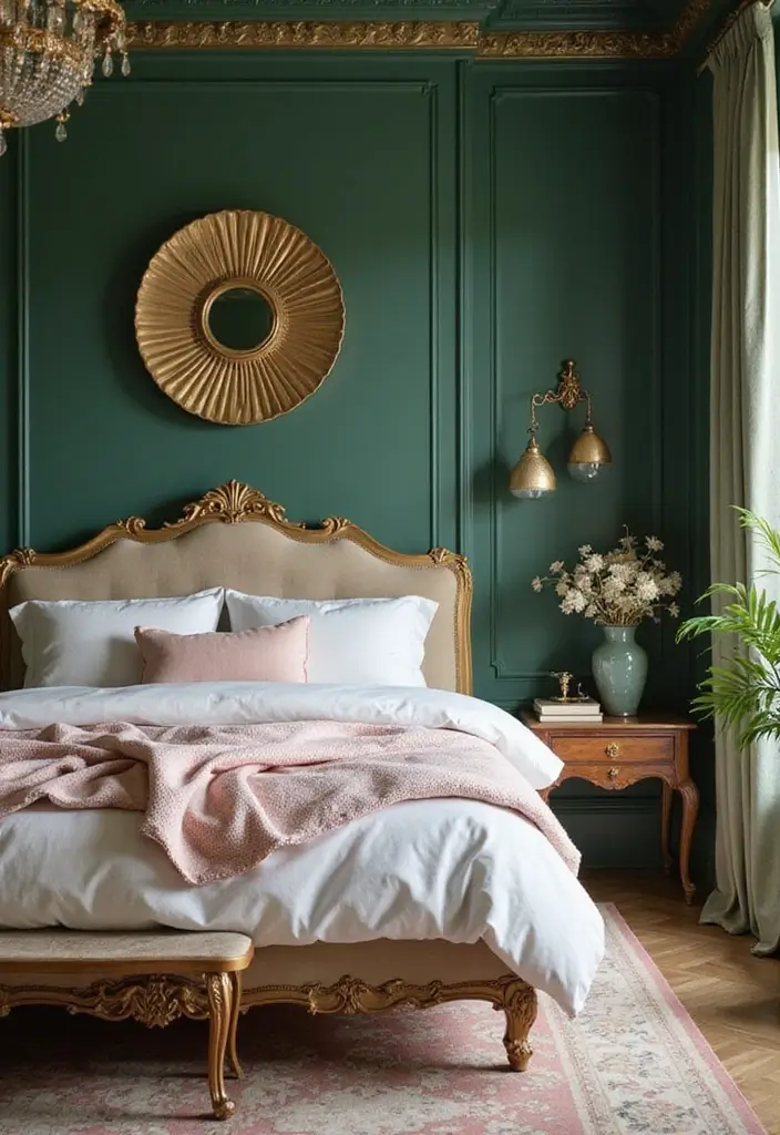 30 Modern Victorian Bedroom Ideas That Blend Old and New Perfectly - 5. Elegant Color Palettes