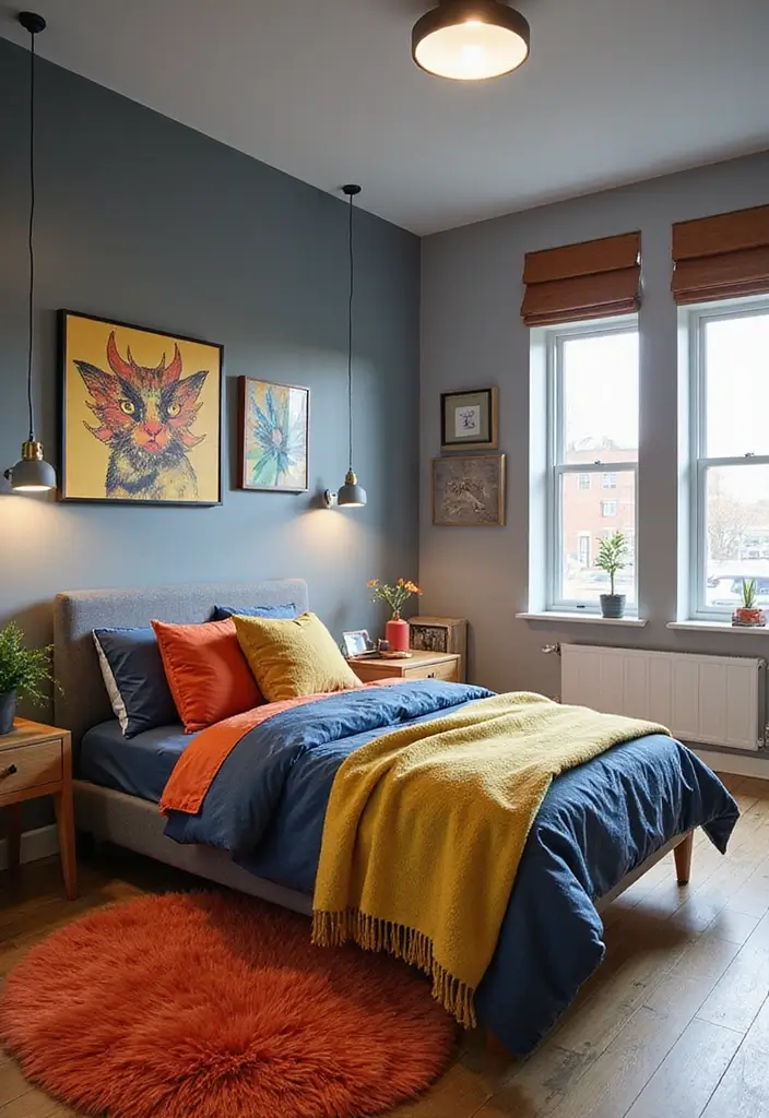 25 Boys Grey Bedroom Ideas That Feel Grown-Up and Cool - 21. Bright Future