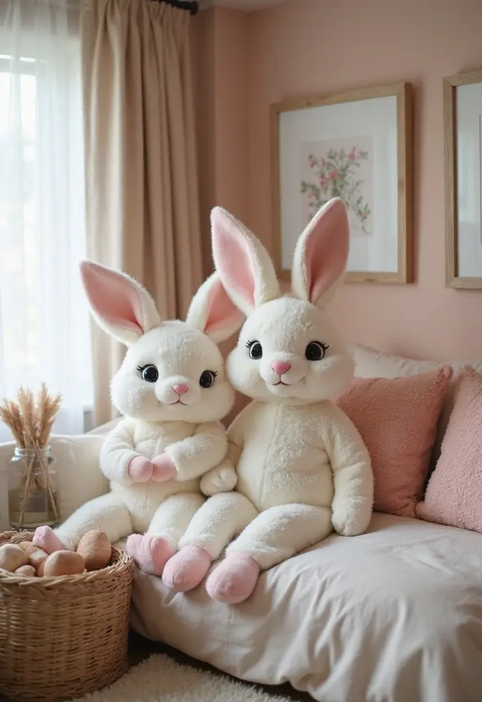 25 Disney Bedroom Ideas for Adults Who Never Stopped Dreaming - 22. Cozy Disney Bunny Themes