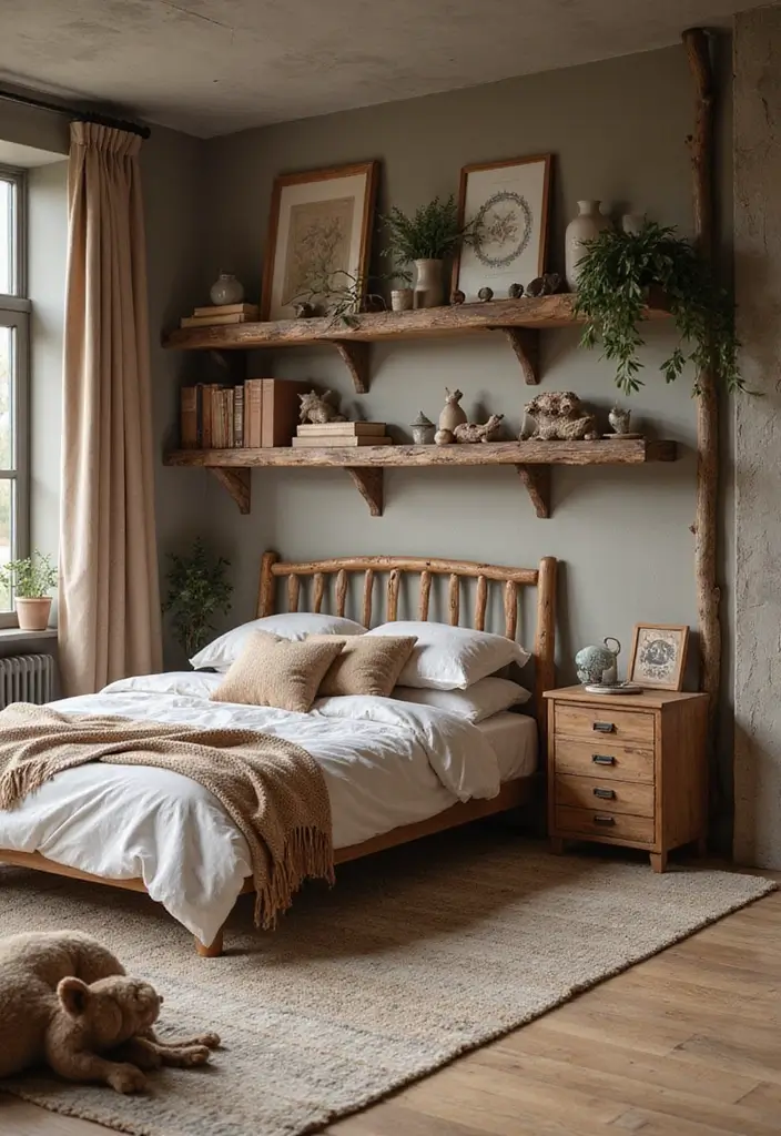 25 Girls Bedroom Ideas for Ages 8–10 That She’ll Absolutely Love - 15. Cozy Woodland Retreat