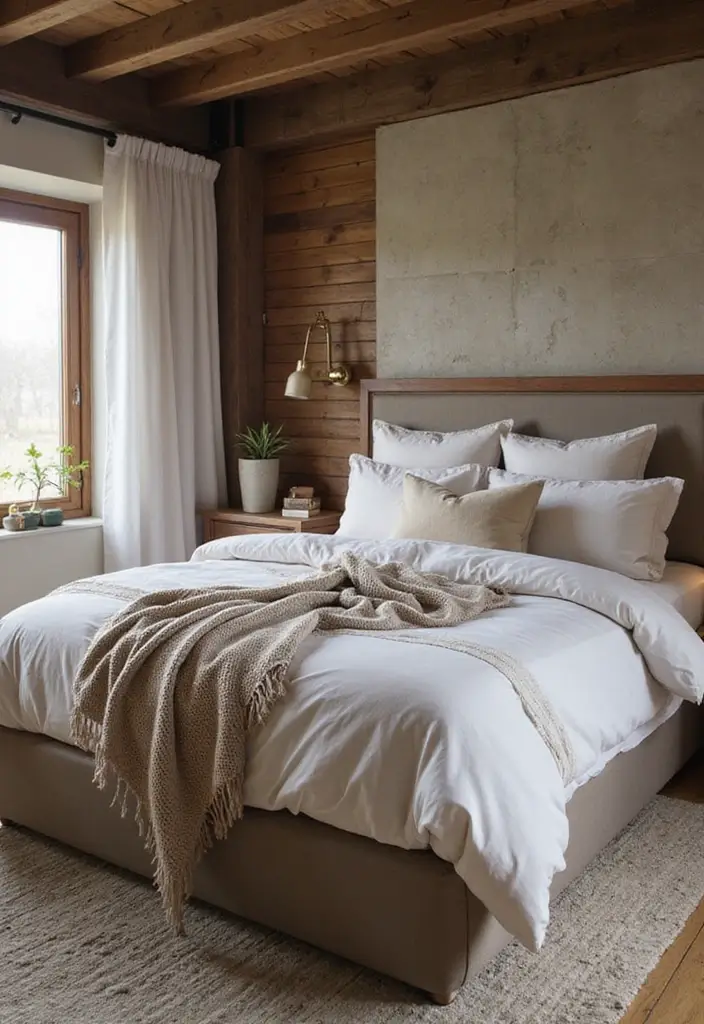 25 Husband and Wife Bedroom Ideas That Balance Both Styles - 17. Elegant Bedding Sets