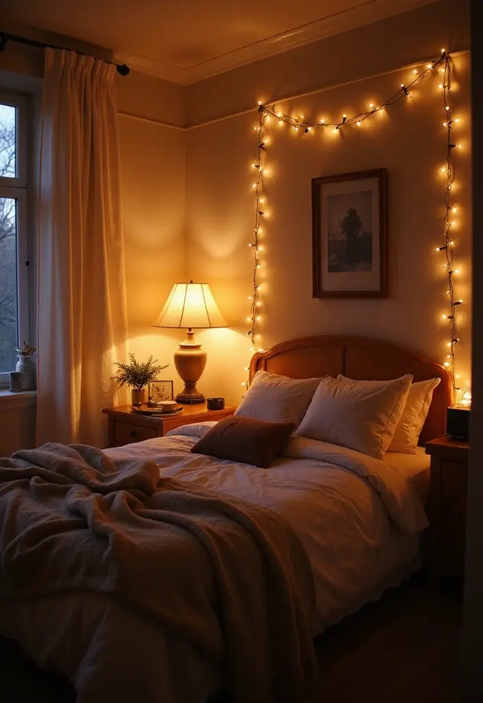 25 Husband and Wife Bedroom Ideas That Balance Both Styles - 22. Soft Ambient Lighting