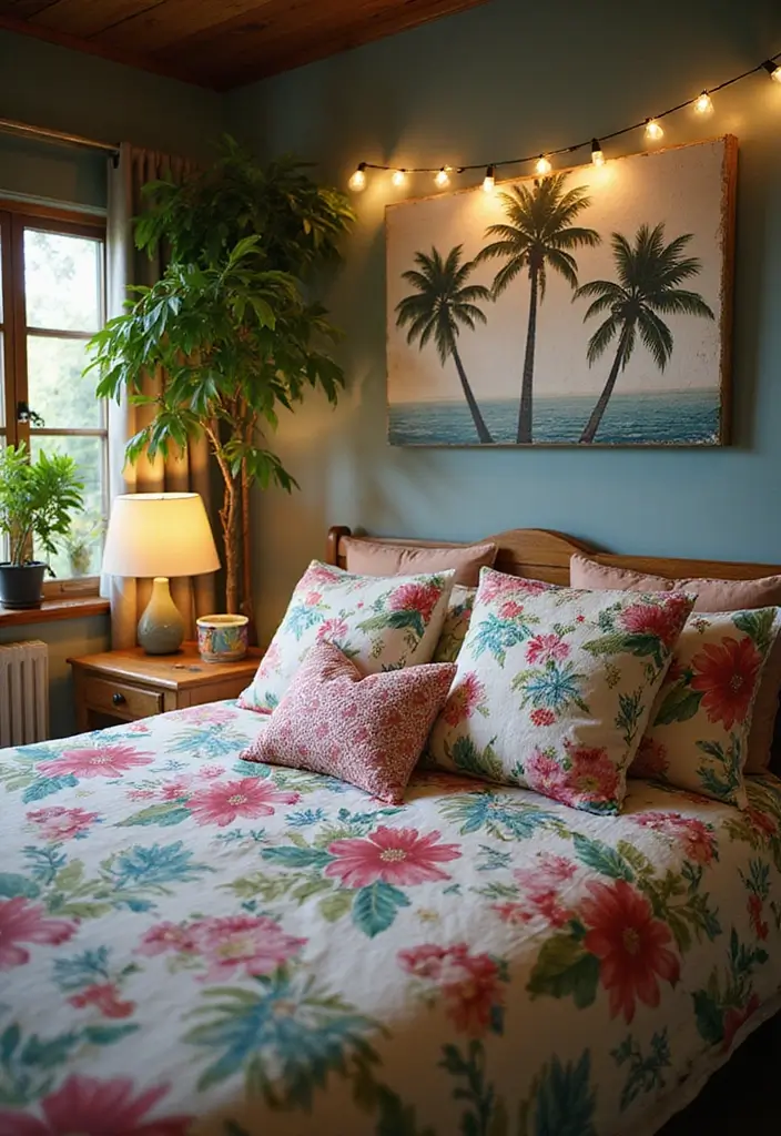 25 Kids Room Ideas for Girls Bedroom That Feel Magical - 19. Tropical Island Retreat