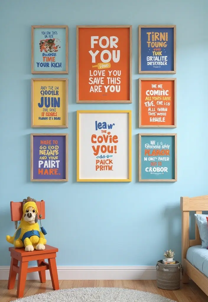 25 Paw Patrol Bedroom Ideas for Boys That Are Paw-some! - 17. Inspiring Quotes Wall