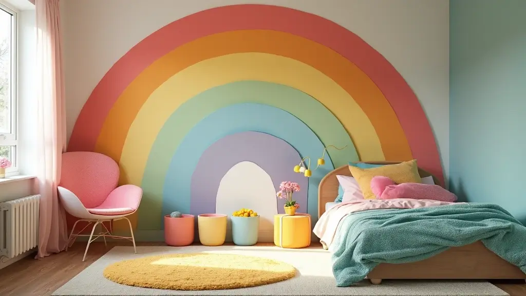 25 Rainbow Bedroom Ideas for Kids That Bring Joy to Every Corner