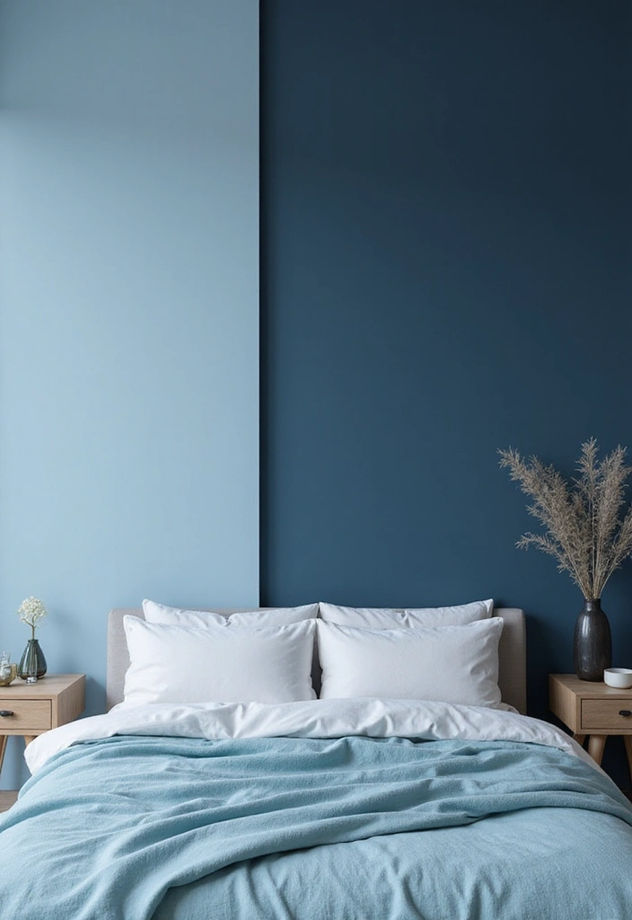 25 Room Painting Ideas Bedroom Aesthetic That Feel Calm & Trendy - 2. Calming Shades of Blue