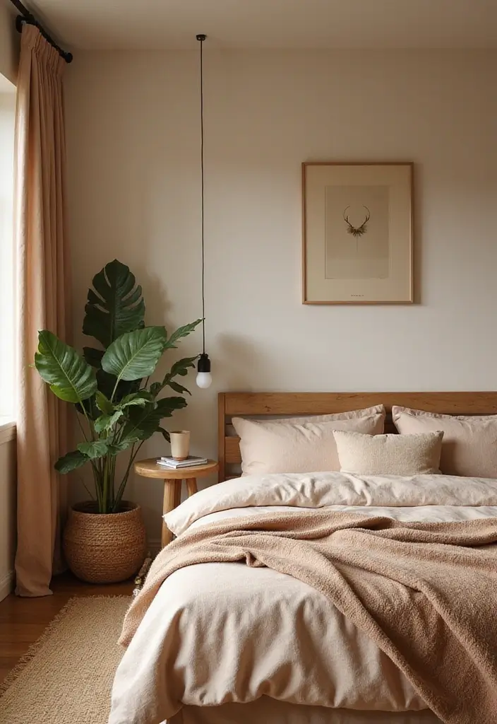 25 Room Painting Ideas Bedroom Aesthetic That Feel Calm & Trendy - 5. Earthy Brown Tones