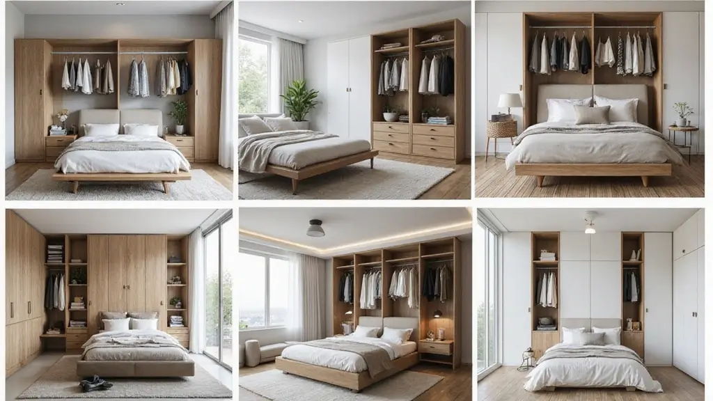 25 Small Bedroom Ideas with Wardrobe That Look Organized & Sleek