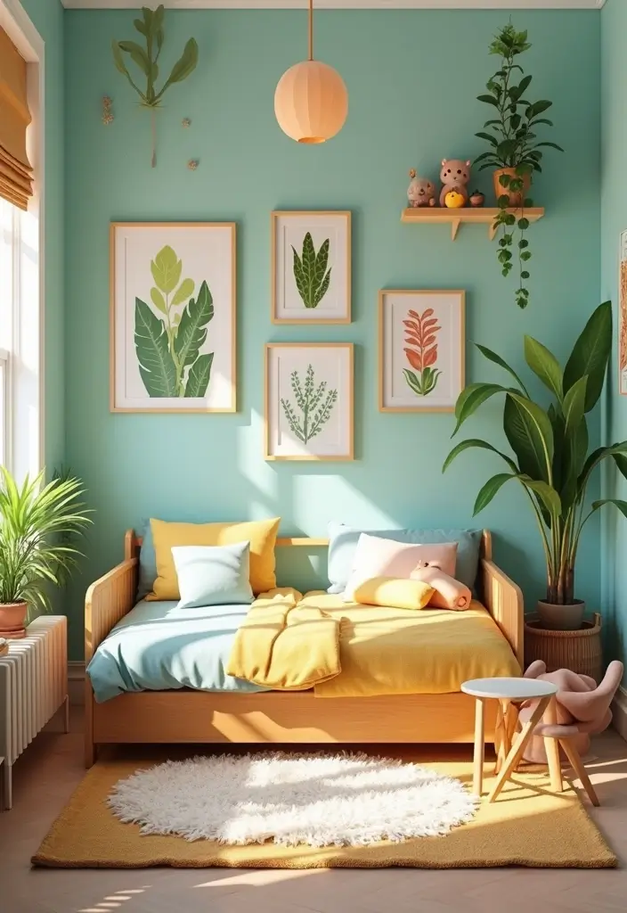 25 Toca Boca House Ideas Free Bedroom That Are Cute & Creative - 14. Nature-inspired Decor