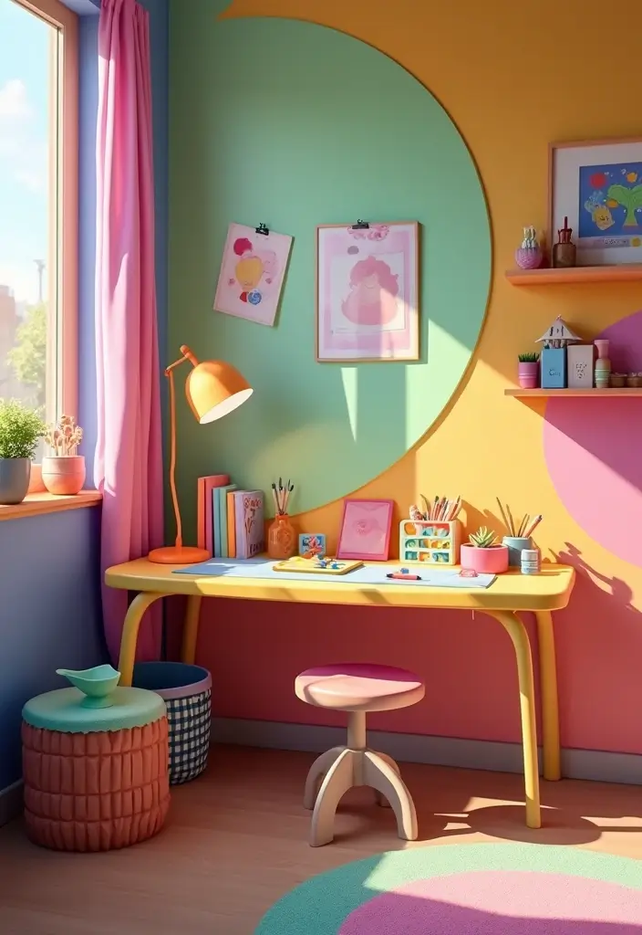25 Toca Boca House Ideas Free Bedroom That Are Cute & Creative - 17. DIY Craft Corner