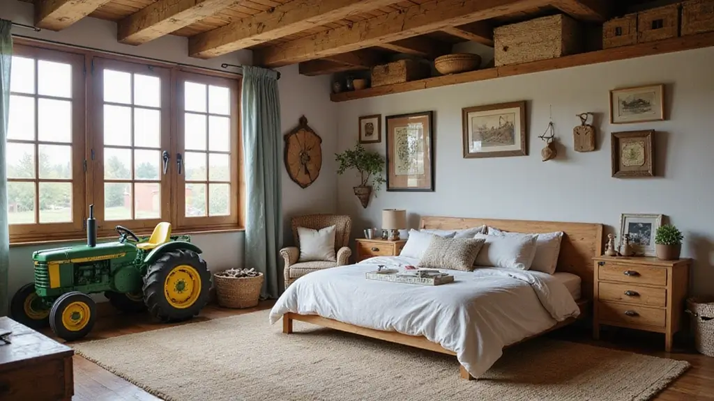 25 Tractor Bedroom Ideas for Little Boys Who Love Wheels