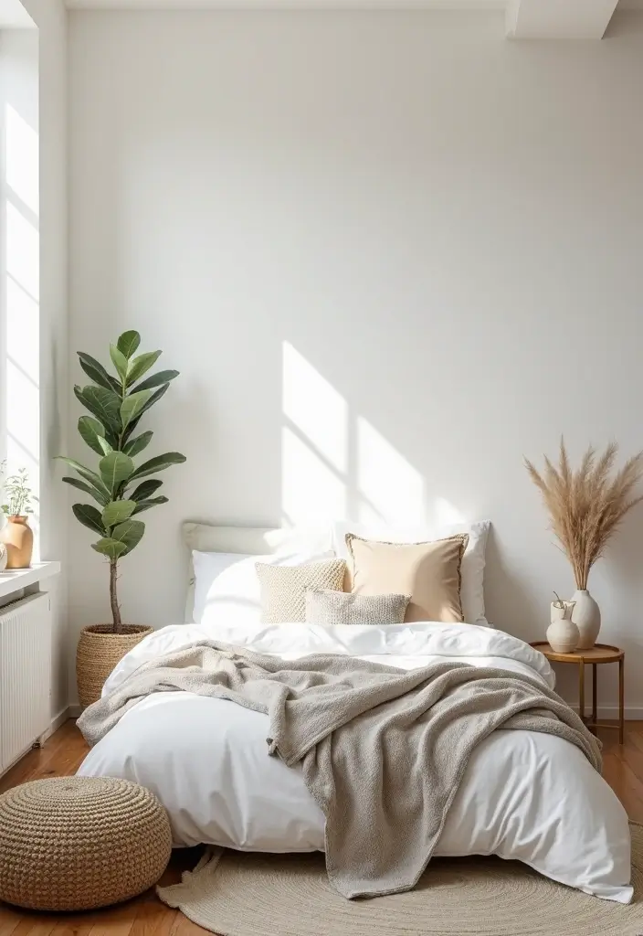 26 Aesthetic Room Color Ideas Bedroom That Make Your Space Feel Dreamy - 20. Alabaster White