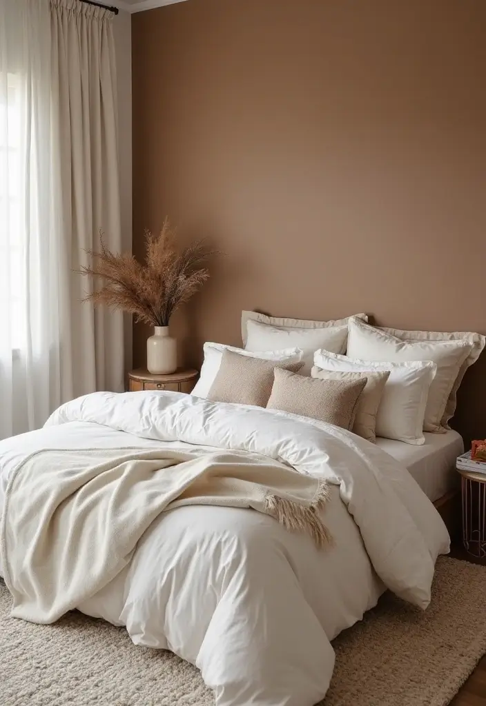 26 Aesthetic Room Color Ideas Bedroom That Make Your Space Feel Dreamy - 24. Warm Taupe