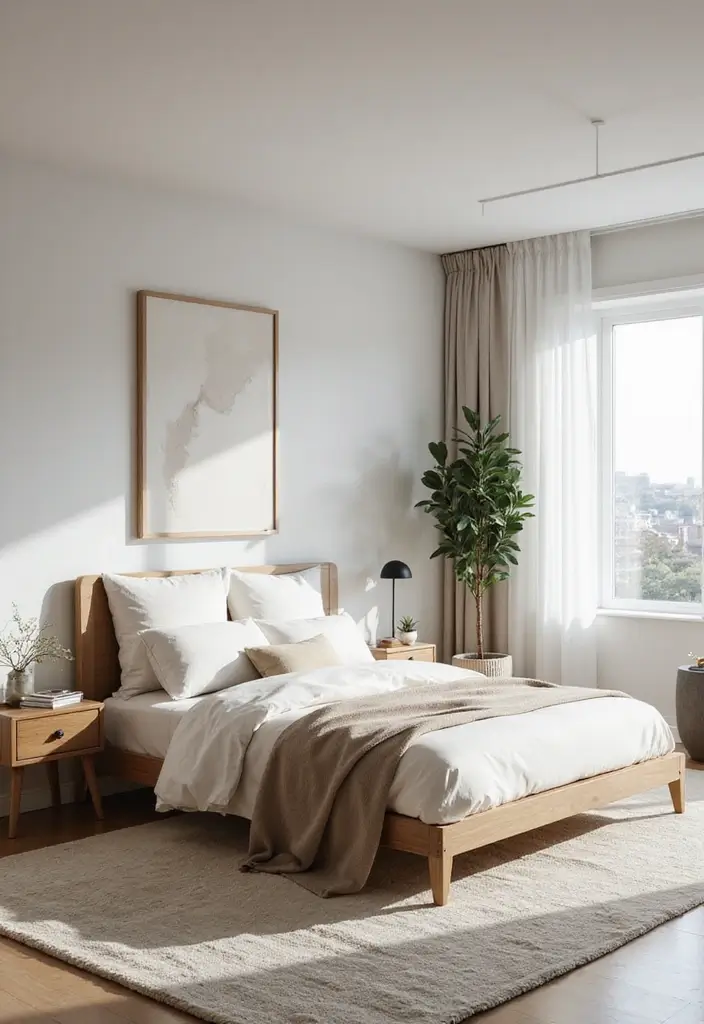 26 Bloxburg Bedroom Ideas Modern That Are Minimal and Aesthetic - 15. Minimalist Bedroom Layout