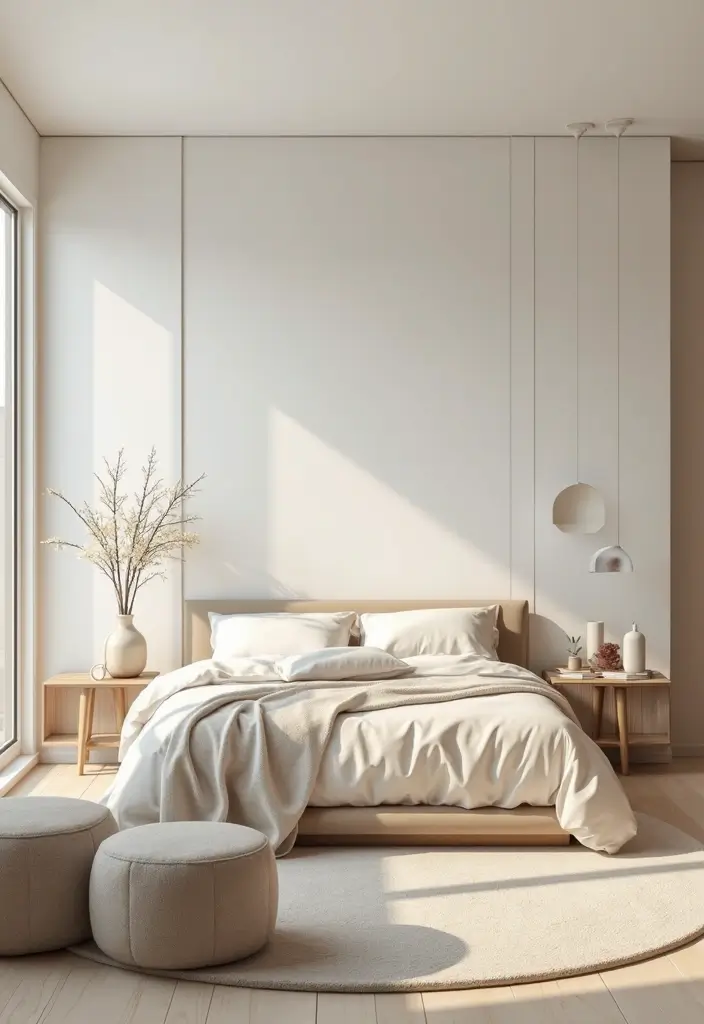27 Main Bedroom Ideas Modern That Feel Spacious and Sleek - 1. Neutral Color Palette