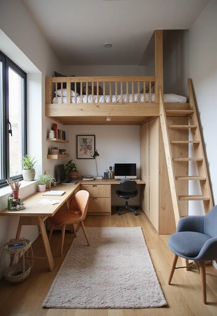 27 Teen Loft Bedroom Ideas That Are Modern and Multi-Functional - 18. Creative Loft Layouts