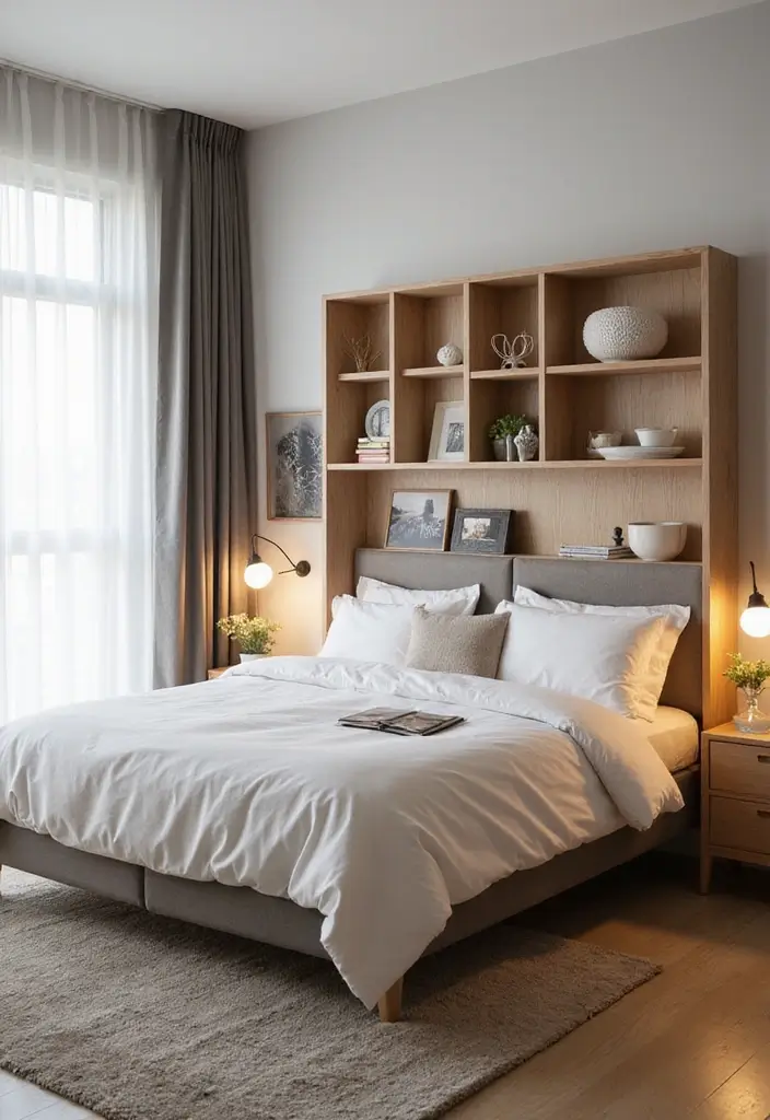 27 Teen Loft Bedroom Ideas That Are Modern and Multi-Functional - 25. Fun and Functional Headboards