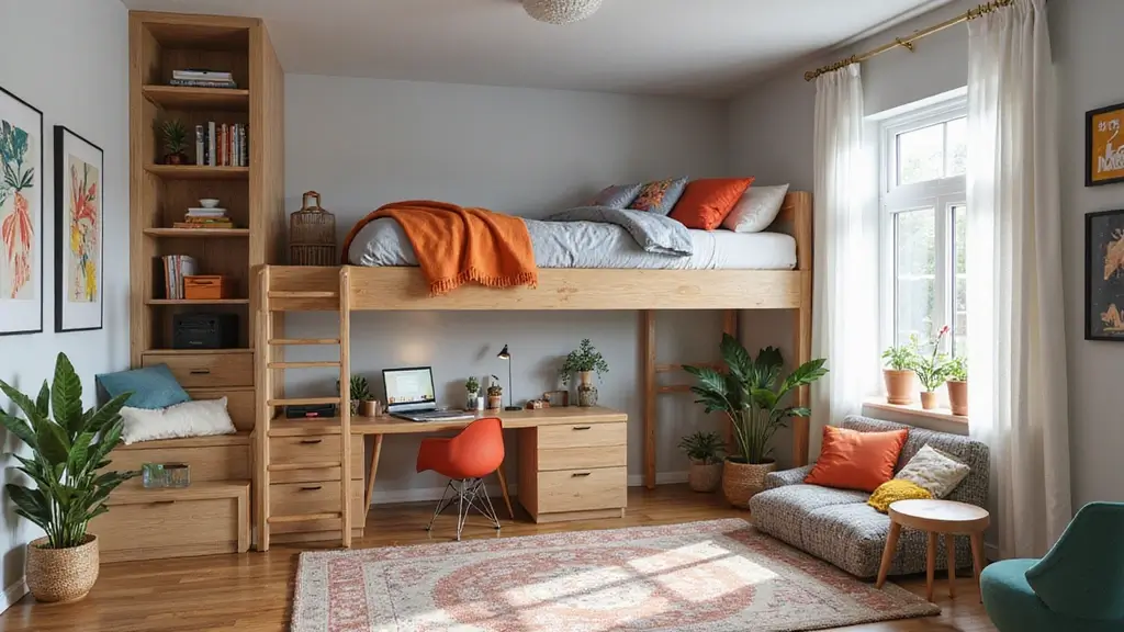 27 Teen Loft Bedroom Ideas That Are Modern and Multi-Functional
