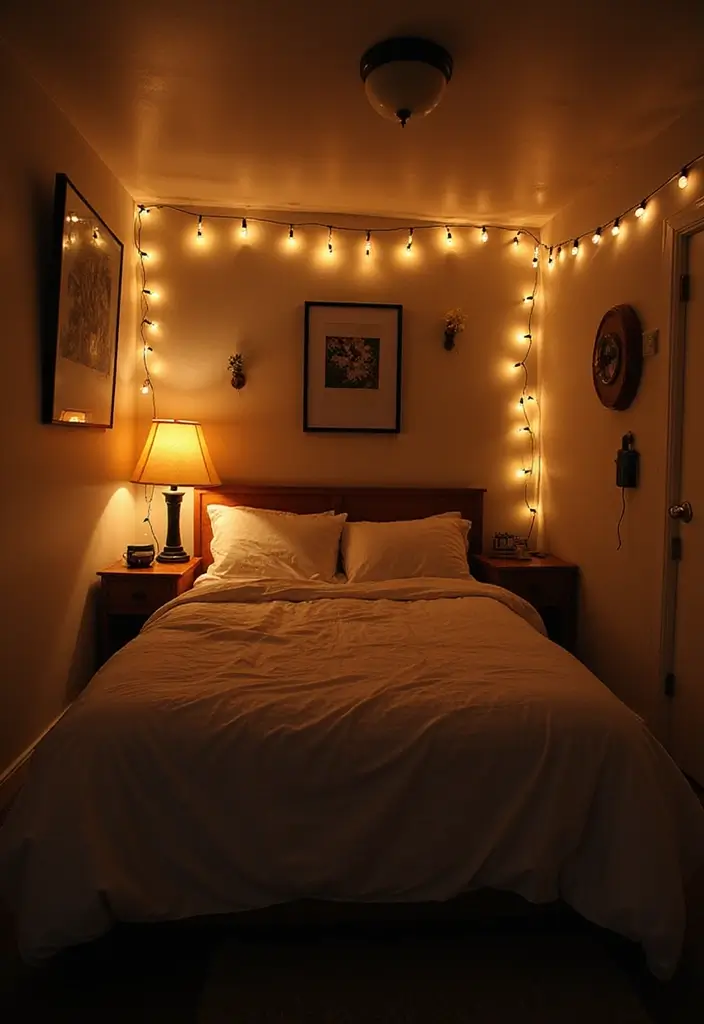 28 Girls Small Bedroom Ideas That Balance Style & Storage - 15. Smart Lighting Solutions
