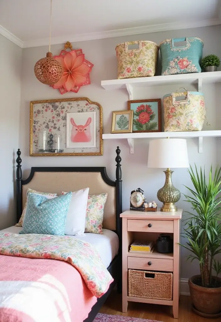 28 Girls Small Bedroom Ideas That Balance Style & Storage - 5. Creative Storage Solutions