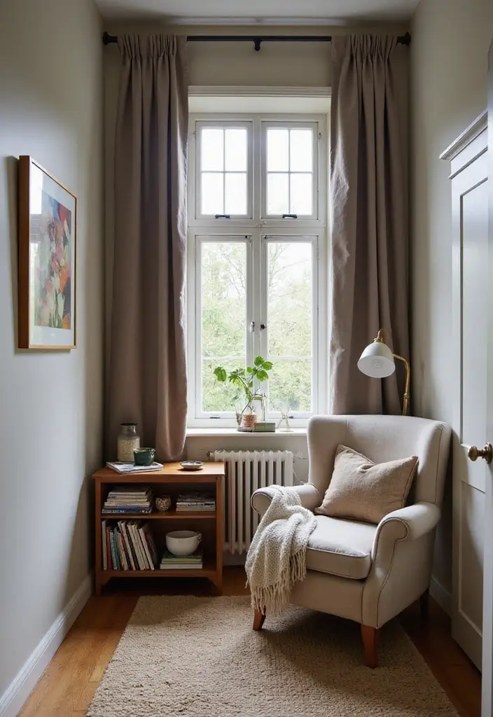 28 Girls Small Bedroom Ideas That Balance Style & Storage - 6. Cozy Reading Nook