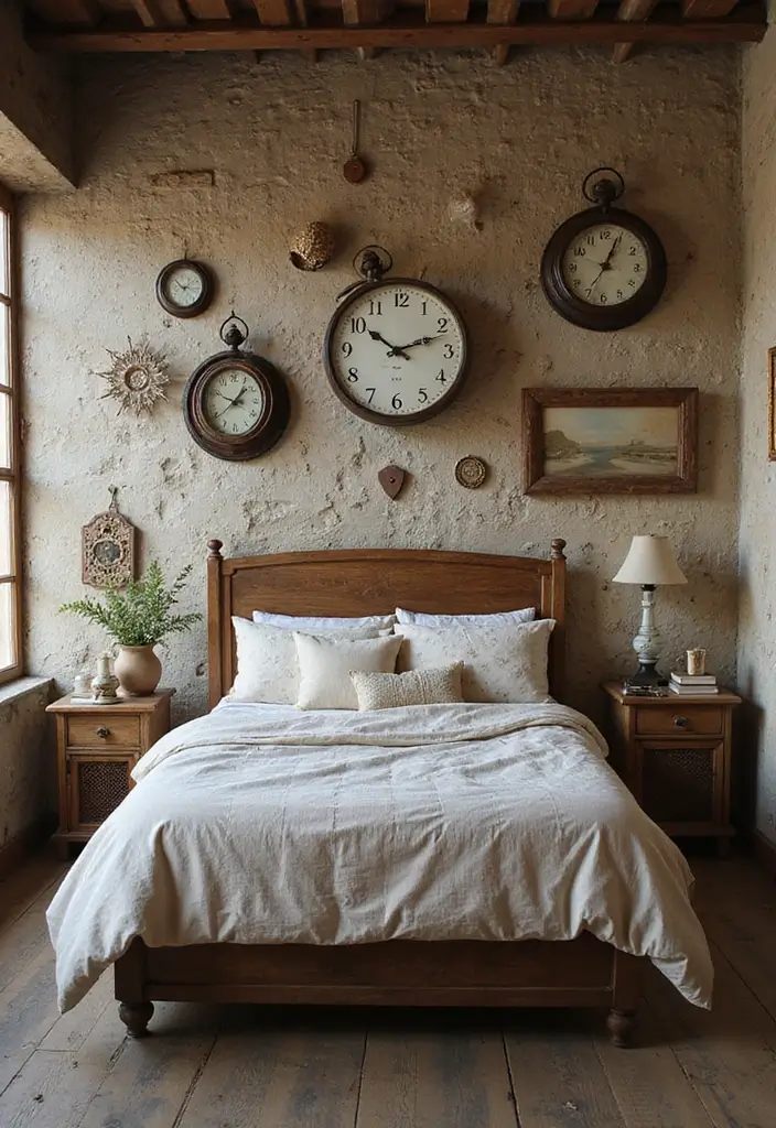 28 Rustic Brown Bedroom Ideas That Bring Natural Warmth - 27. Whimsical Decor Items