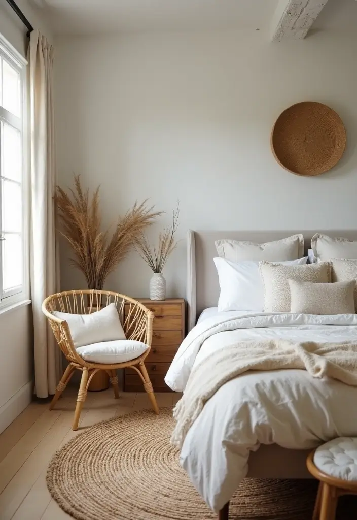 29 Modern Coastal Bedroom Ideas That Bring Beach Vibes Home - 2. Natural Materials and Textures