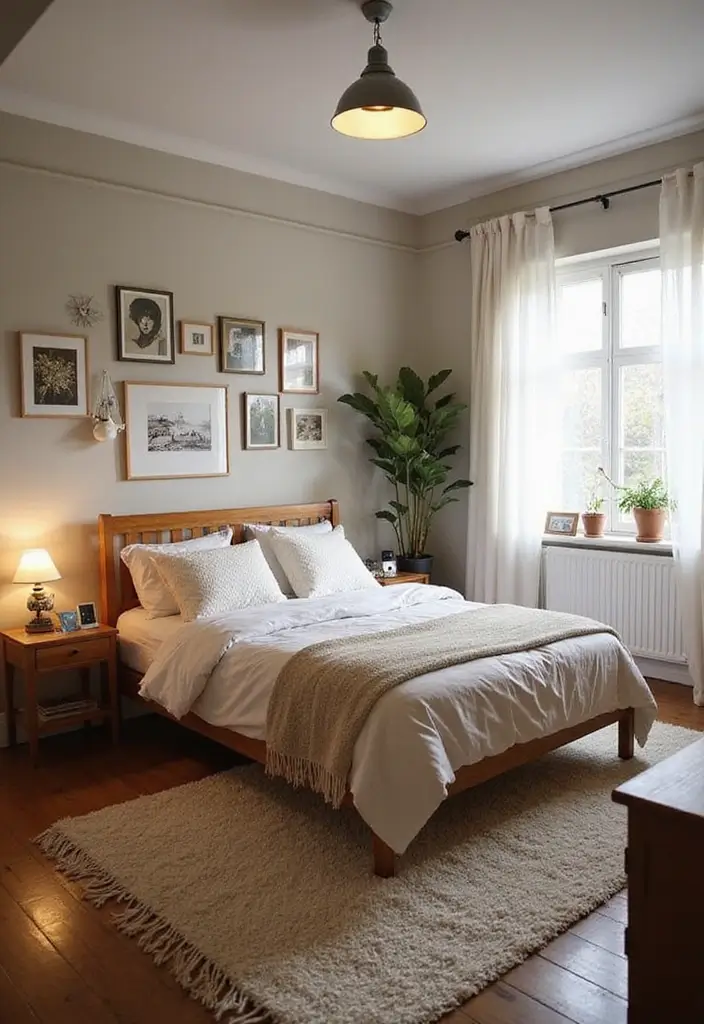 30 Bedroom Ideas for Small Spaces That Maximize Function & Style - 24. Personal Touches in Decor