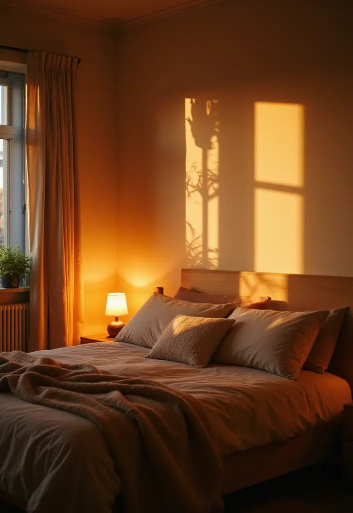 30 Luxury Bedroom Design Ideas That Exude Elegance & Class - 10. Warm Lighting