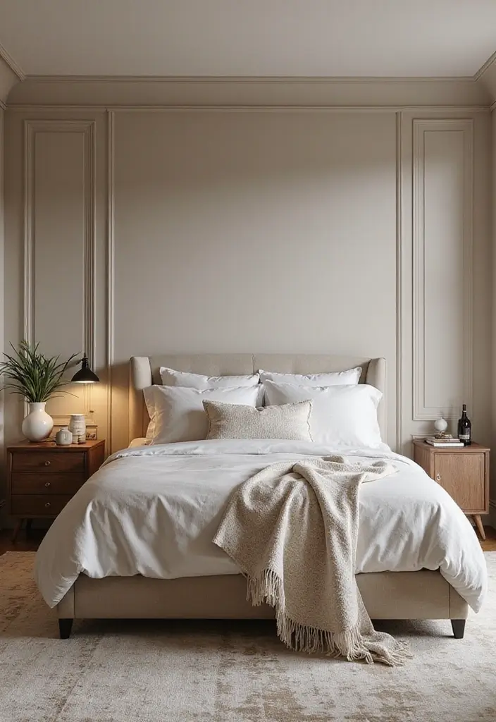 30 Luxury Bedroom Design Ideas That Exude Elegance & Class - 28. Timeless Neutral Tones