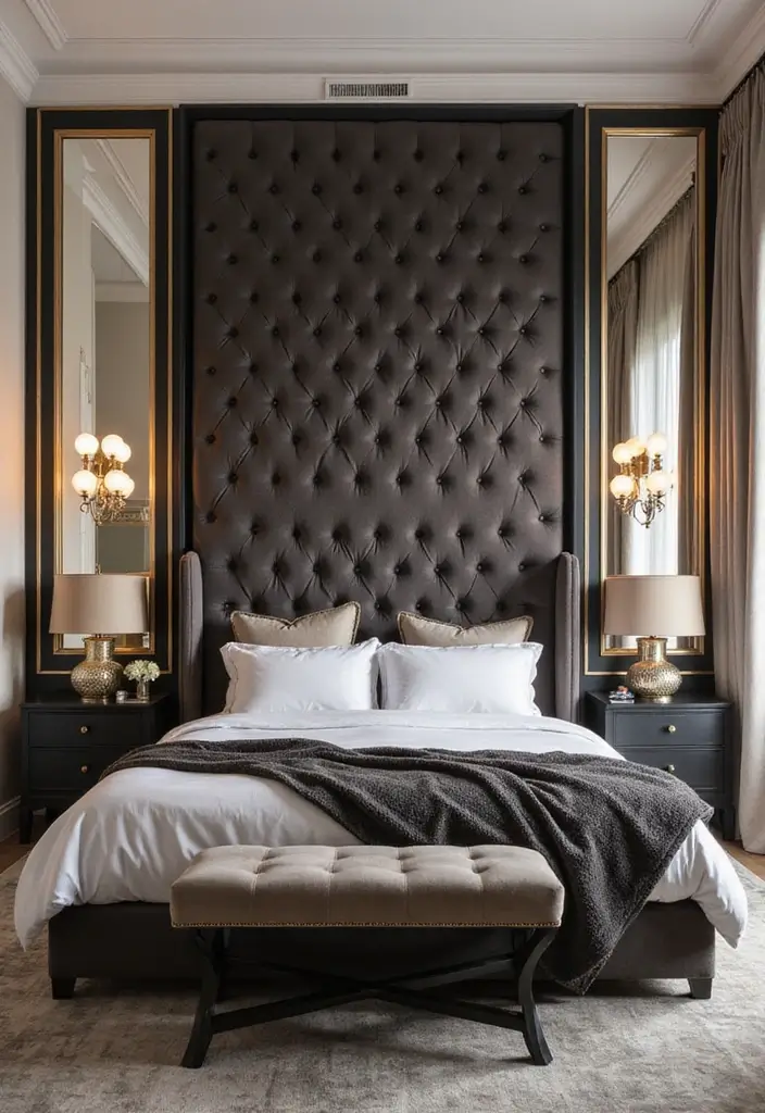 30 Modern Victorian Bedroom Ideas That Blend Old and New Perfectly - 16. Statement Headboards