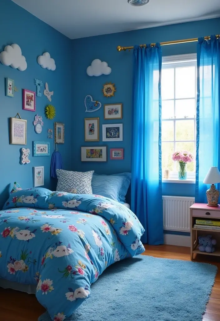 30 Royal Blue Room Ideas Bedroom That Feel Elegant & Relaxing - 20. Royal Blue in Kids' Bedrooms