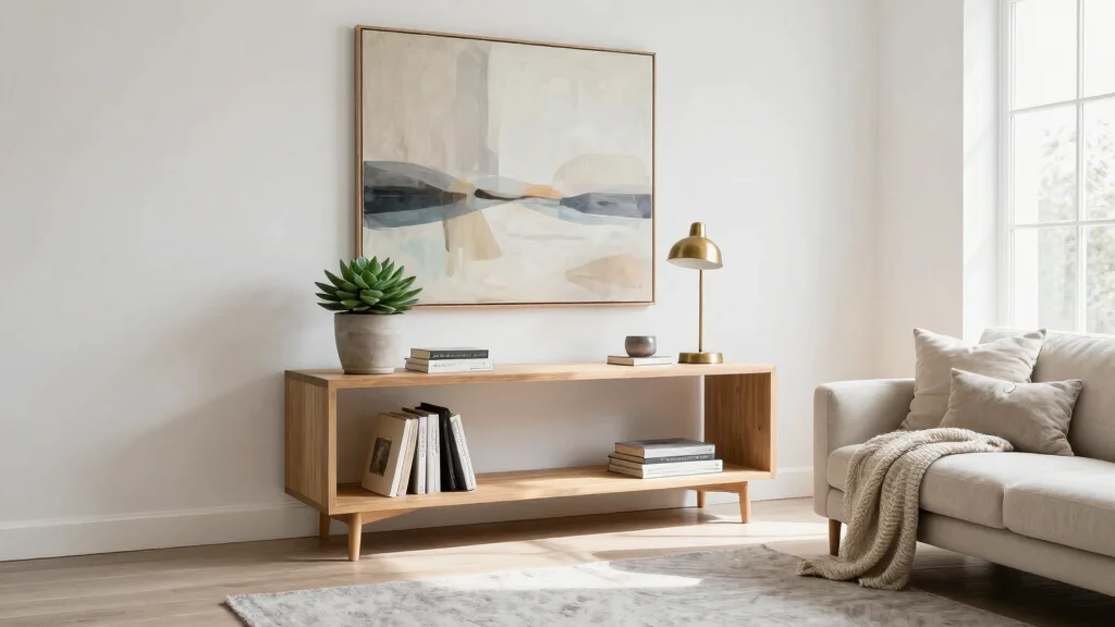 15 Console Living Room Ideas: Functional and Elegant