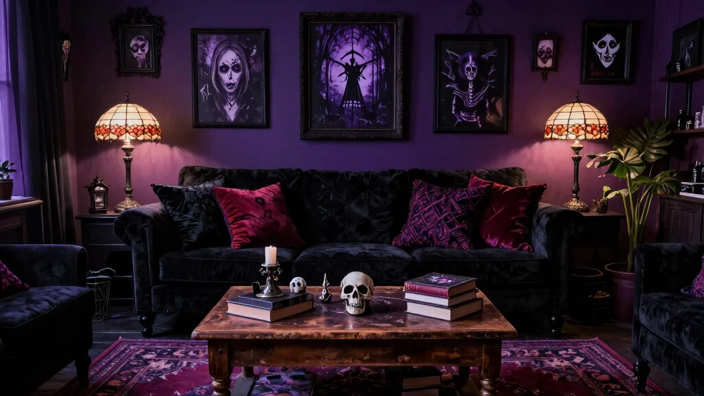 15 Emo Living Room Ideas Dark Expressive and Personal