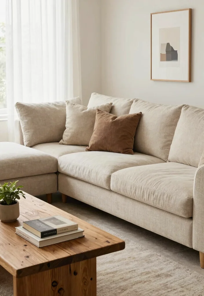 15 Rooms To Go Living Room Ideas: Practical Modern Sets - 1. Sustainable Sectionals 1