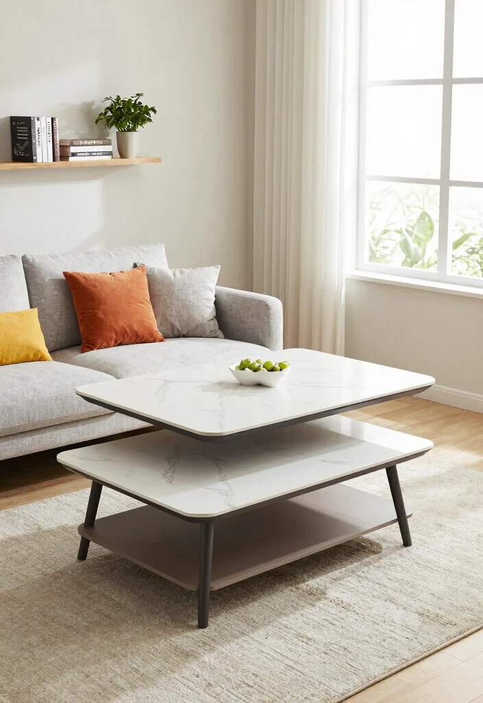 15 Rooms To Go Living Room Ideas: Practical Modern Sets - 2. Multi-Functional Furniture 1