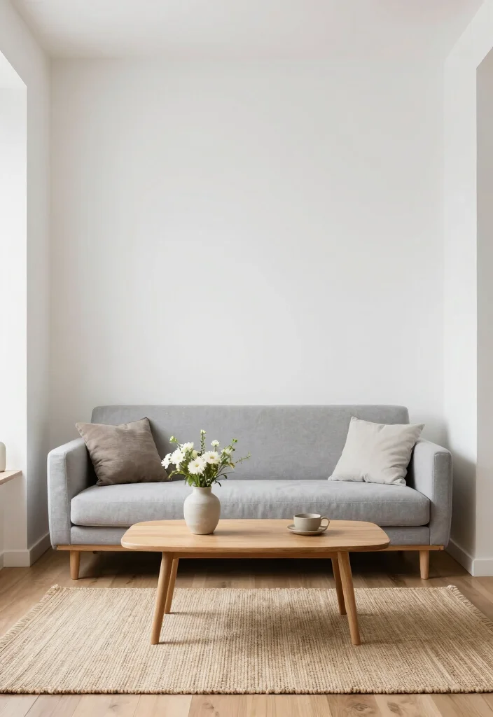 16 Alcove Living Room Ideas: Cozy, Smart, and Stylish - 9. Minimalist Alcove Design 1