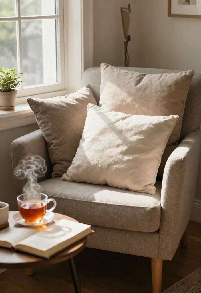 16 Downstairs Living Room Ideas: Cozy Practical Layouts - 15. Cozy Nooks for Relaxation 1