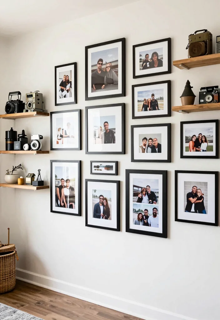 16 Front Living Room Ideas Welcoming and Stylish - 10. Personalized Decor Elements 1