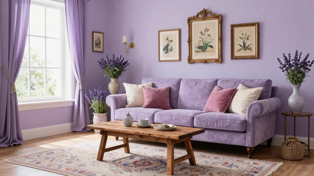16 Lavender Living Room Ideas: Soft, Calm, and Dreamy