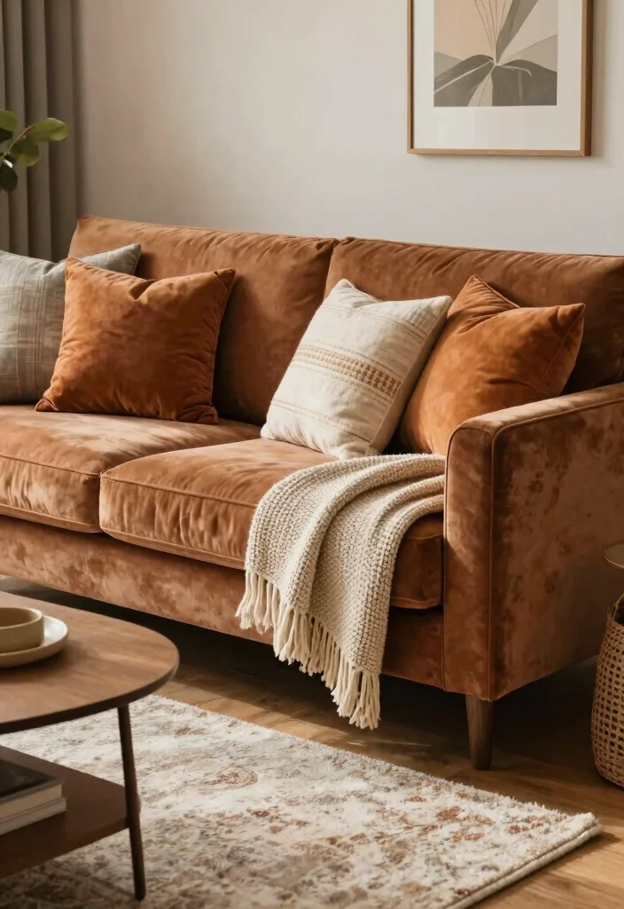 16 Living Room Extension Ideas Seamless Extra Space - 14. Textured Fabrics for Comfort 1