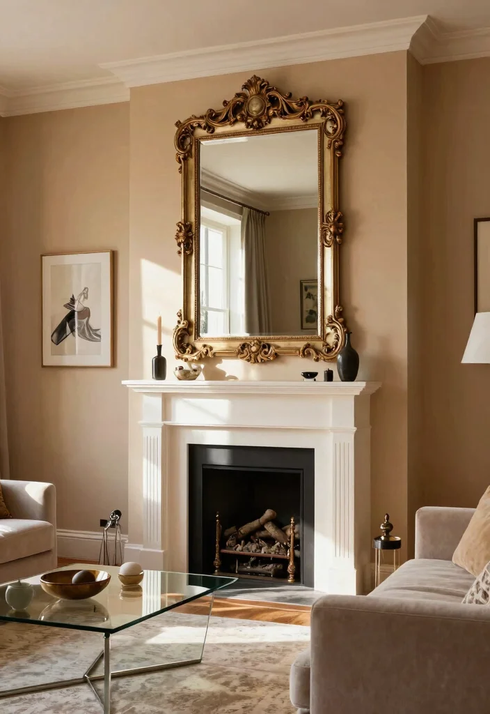 16 Living Room Extension Ideas Seamless Extra Space - 5. Clever Use of Mirrors 1