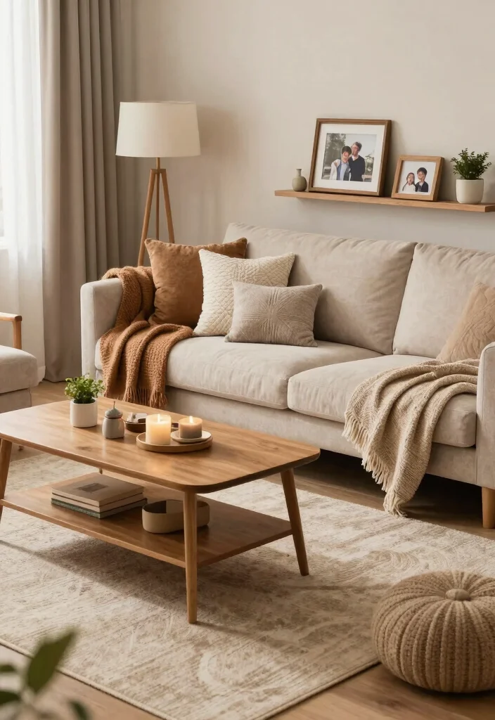 16 Living Room Extension Ideas Seamless Extra Space - 9. Cozy Accessories That Make a Difference 1