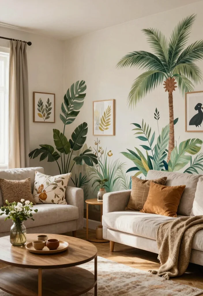 16 Living Room Mural Ideas for Artistic Statement Walls - Conclusion 1