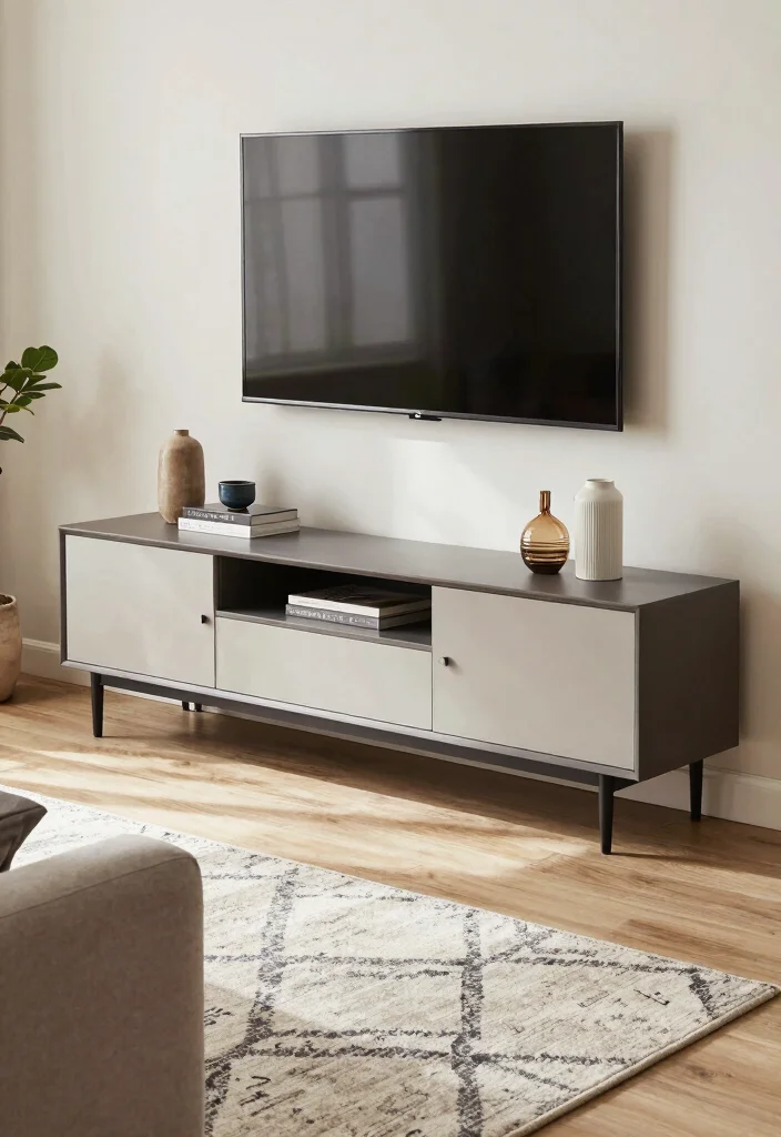 16 Sideboards Living Room Ideas: Storage Meets Style - 5. Multi-Functional Marvels 1