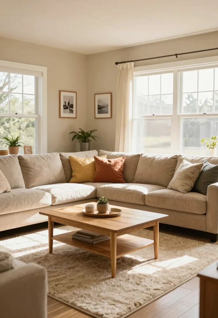 16 Warm Living Room Colors Ideas Cozy Inviting Palettes - 6. Sandy Beige 1