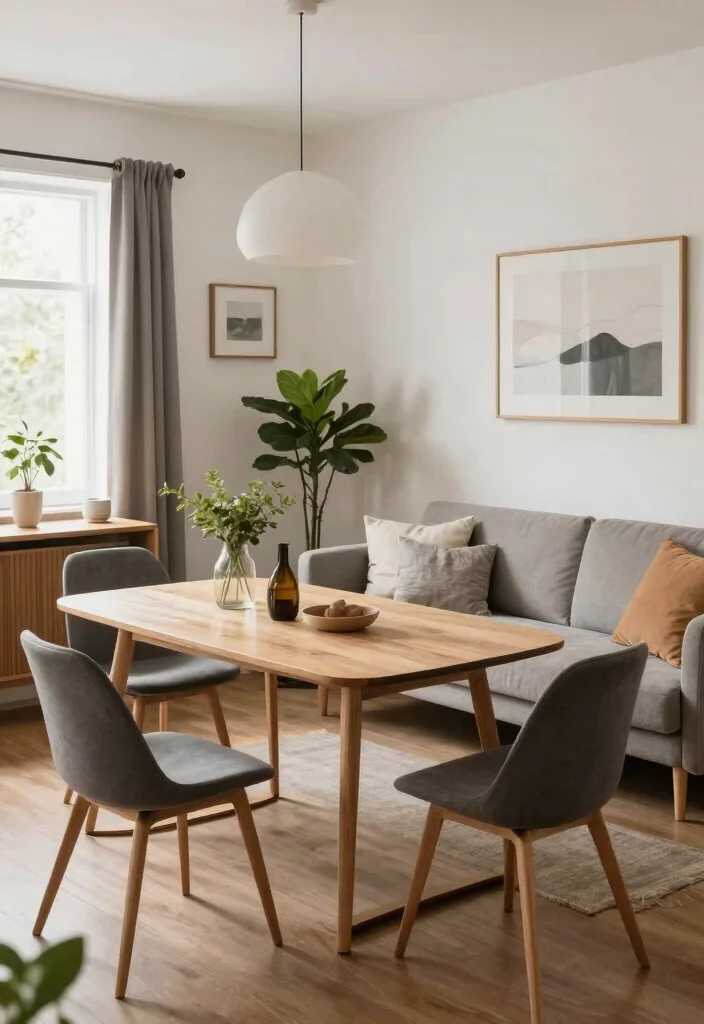 17 Bed Living Room Ideas: Smart Studio Layouts - 15. Adaptable Furniture for Flexibility 1