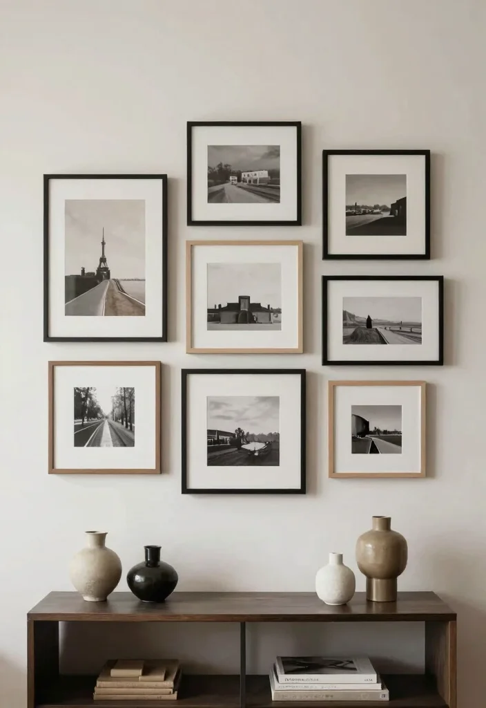 17 Inviting Living Room Ideas Comfortable and Welcoming - 4. Curate Meaningful Art 1