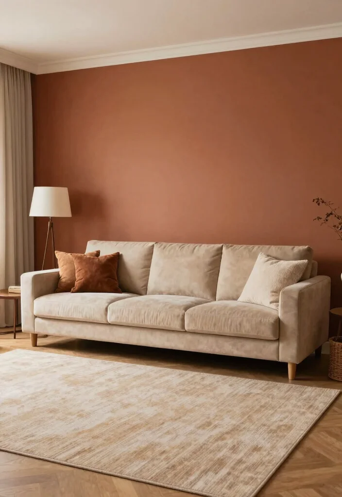 17 Inviting Living Room Ideas Comfortable and Welcoming - 7. Use Warm Color Palettes 1