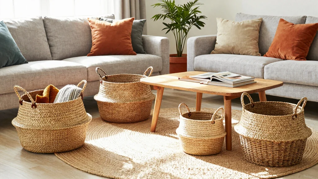 17 Living Room Basket Ideas Stylish Storage Solutions